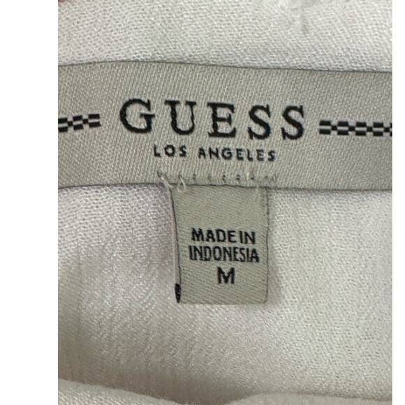 Guess white rayon shorts size Medium - Picture 3 of 9